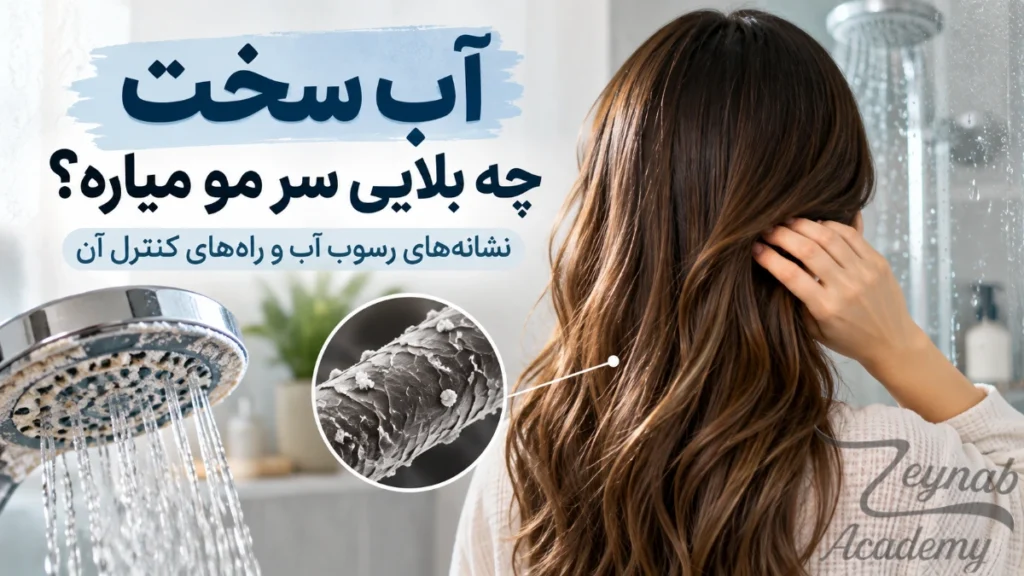 آب سخت چه بلایی سر مو میاره؟