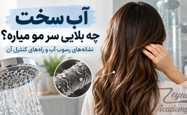 آب سخت چه بلایی سر مو میاره؟